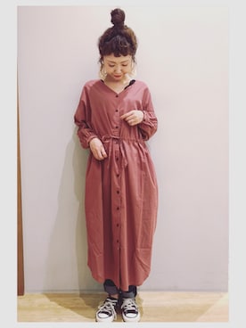 tomopuuさん（レディース・152cm）の秋コーディネート