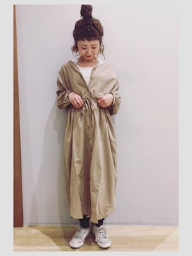 tomopuuさん（レディース・152cm）の秋コーディネート