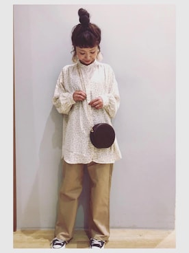 tomopuuさん（レディース・152cm）の秋コーディネート