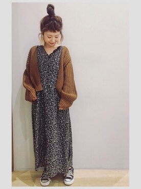 tomopuuさん（レディース・152cm）の秋コーディネート