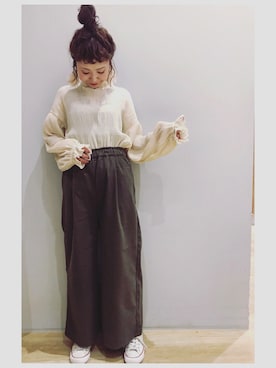 tomopuuさん（レディース・152cm）の秋コーディネート