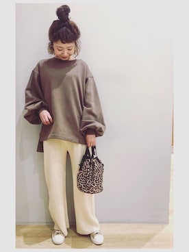 tomopuuさん（レディース・152cm）の秋コーディネート