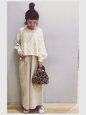 tomopuuさん（レディース・152cm）の秋コーディネート