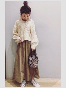 tomopuuさん(レディース・152cm)の冬コーディネート