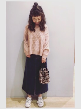 tomopuuさん（レディース・152cm）の冬コーディネート