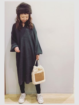 tomopuuさん(レディース・152cm)の冬コーディネート