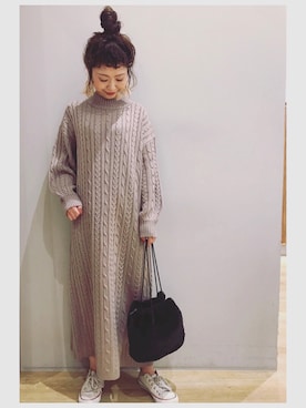 「あけましておめでとうございます！」｜tomopuuさん（レディース・152cm）の冬コーディネート