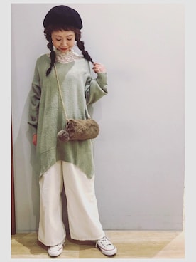 tomopuuさん(レディース・152cm)の冬コーディネート