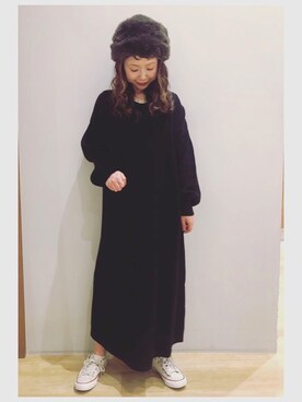 tomopuuさん（レディース・152cm）の冬コーディネート