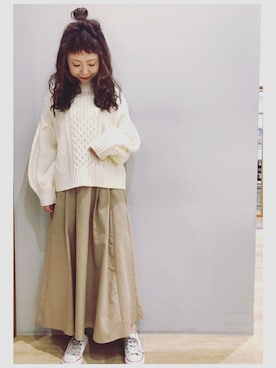 tomopuuさん（レディース・152cm）の冬コーディネート