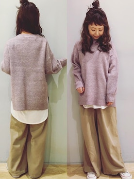 tomopuuさん（レディース・152cm）の冬コーディネート