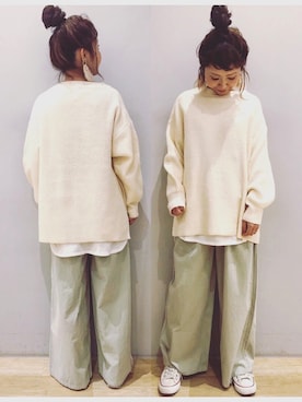 tomopuuさん（レディース・152cm）の冬コーディネート