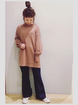 tomopuuさん（レディース・152cm）の冬コーディネート