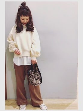 tomopuuさん(レディース・152cm)の冬コーディネート