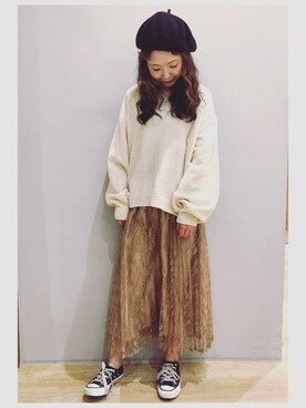 tomopuuさん(レディース・152cm)の冬コーディネート