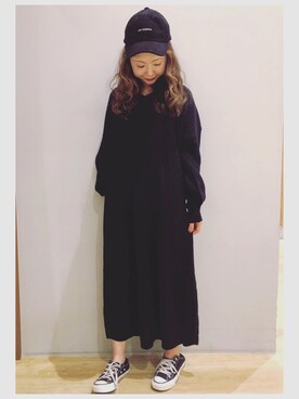 tomopuuさん（レディース・152cm）の冬コーディネート