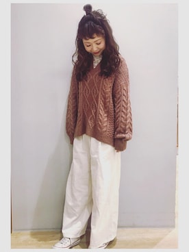 tomopuuさん（レディース・152cm）の冬コーディネート