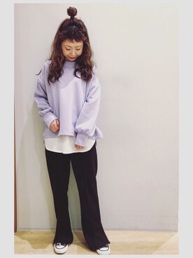 tomopuuさん（レディース・152cm）の冬コーディネート