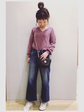 tomopuuさん（レディース・152cm）の春コーディネート