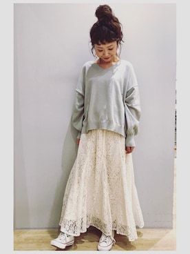 tomopuuさん（レディース・152cm）の春コーディネート