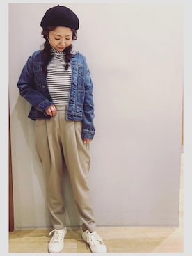 tomopuuさん（レディース・152cm）の春コーディネート