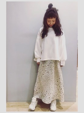 tomopuuさん（レディース・152cm）の春コーディネート