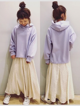 tomopuuさん（レディース・152cm）の春コーディネート