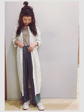 tomopuuさん（レディース・152cm）の春コーディネート