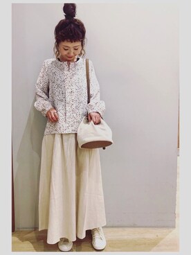 tomopuuさん（レディース・152cm）の春コーディネート