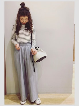 tomopuuさん（レディース・152cm）の春コーディネート