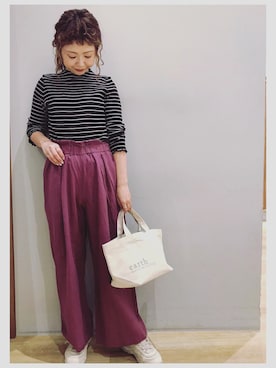 tomopuuさん（レディース・152cm）の春コーディネート