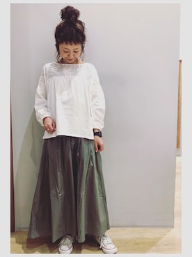 「イオンモール新小松」｜tomopuuさん（レディース・152cm）の春コーディネート