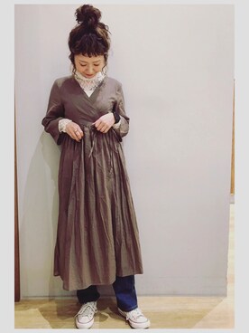 tomopuuさん（レディース・152cm）の春コーディネート