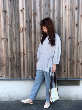 「koe（コエ）のアイテム」を使った、tomopuuさん（レディース・152cm）の春コーディネート