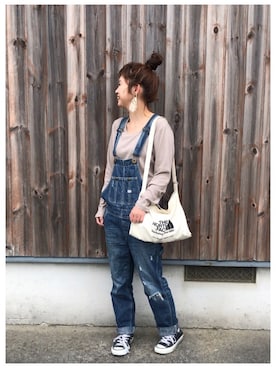 tomopuuさん（レディース・152cm）の春コーディネート