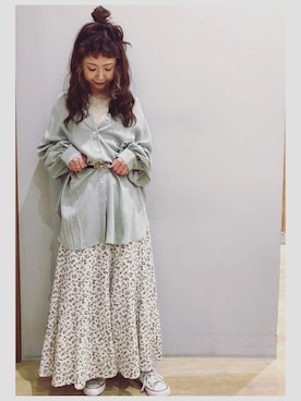 tomopuuさん（レディース・152cm）の春コーディネート