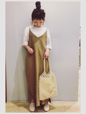 tomopuuさん（レディース・152cm）の春コーディネート