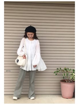 tomopuuさん（レディース・152cm）の春コーディネート