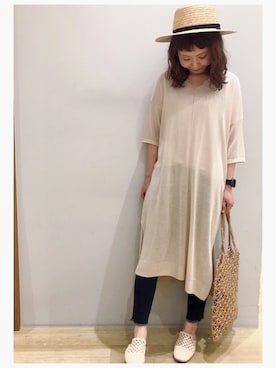 tomopuuさん（レディース・152cm）の夏コーディネート