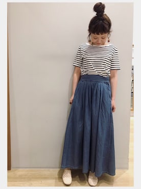 tomopuuさん（レディース・152cm）の夏コーディネート