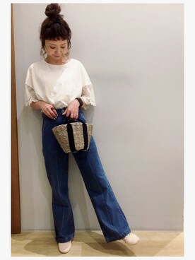 tomopuuさん（レディース・152cm）の夏コーディネート