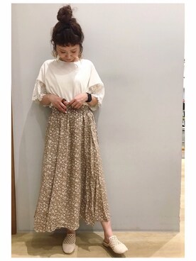 tomopuuさん（レディース・152cm）の夏コーディネート