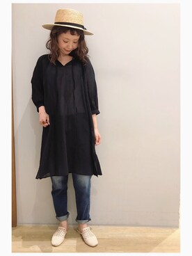 tomopuuさん（レディース・152cm）の夏コーディネート