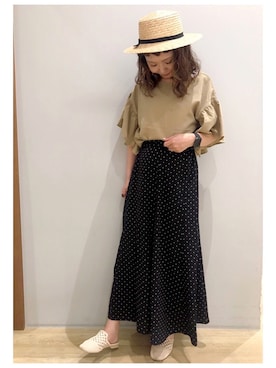 tomopuuさん（レディース・152cm）の夏コーディネート