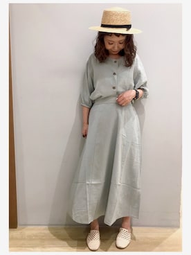 tomopuuさん（レディース・152cm）の夏コーディネート