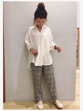 tomopuuさん（レディース・152cm）の夏コーディネート