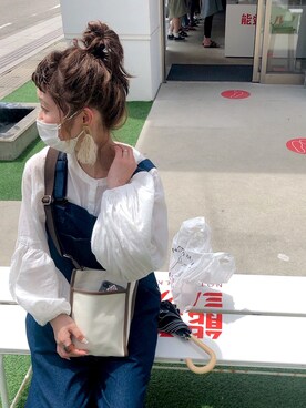 tomopuuさん（レディース・152cm）の夏コーディネート