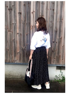 tomopuuさん（レディース・152cm）の夏コーディネート