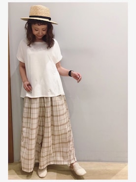 tomopuuさん（レディース・152cm）の夏コーディネート