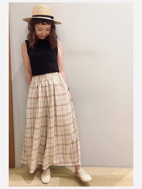 tomopuuさん（レディース・152cm）の夏コーディネート